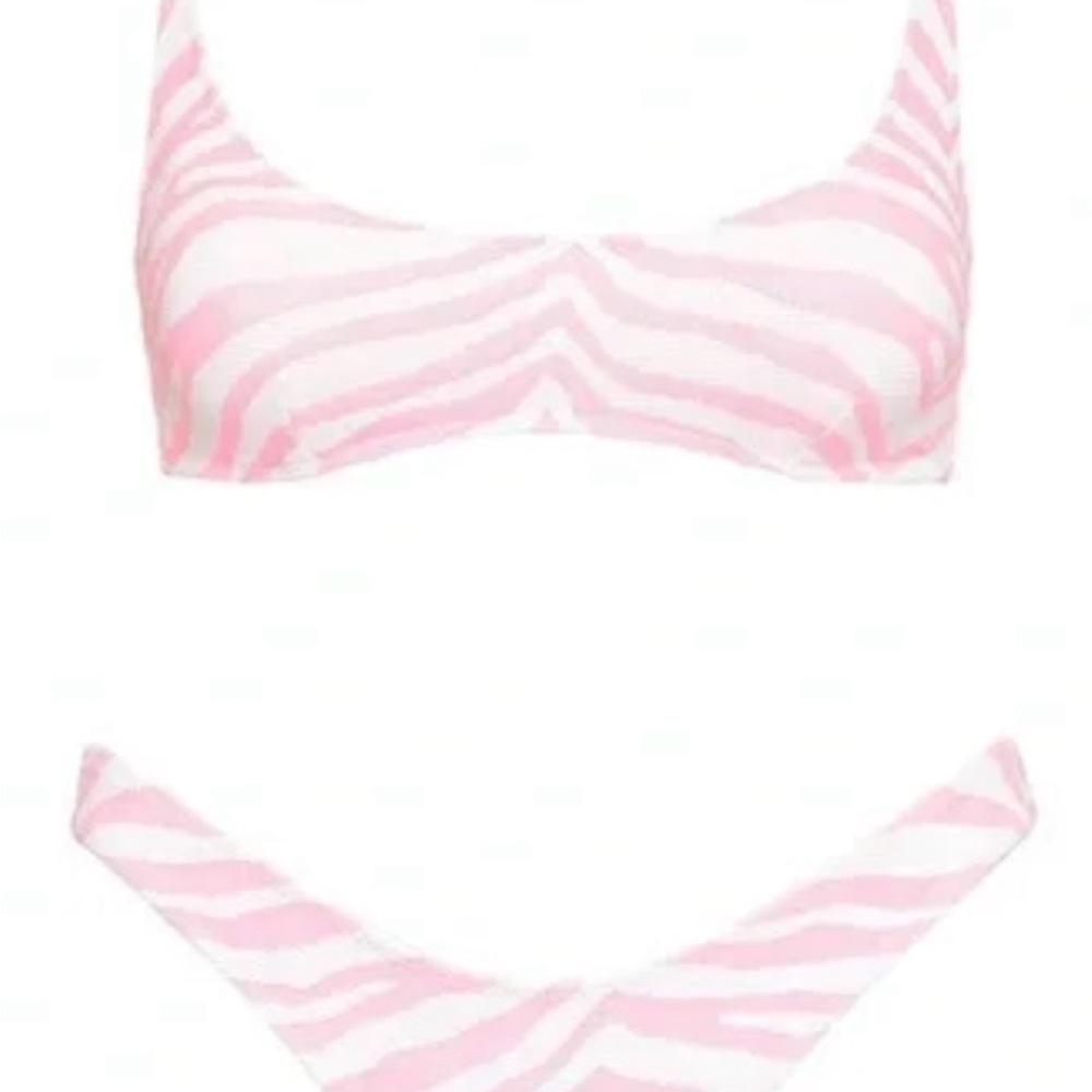Triangl Swimwear Pink Zebra Bikini